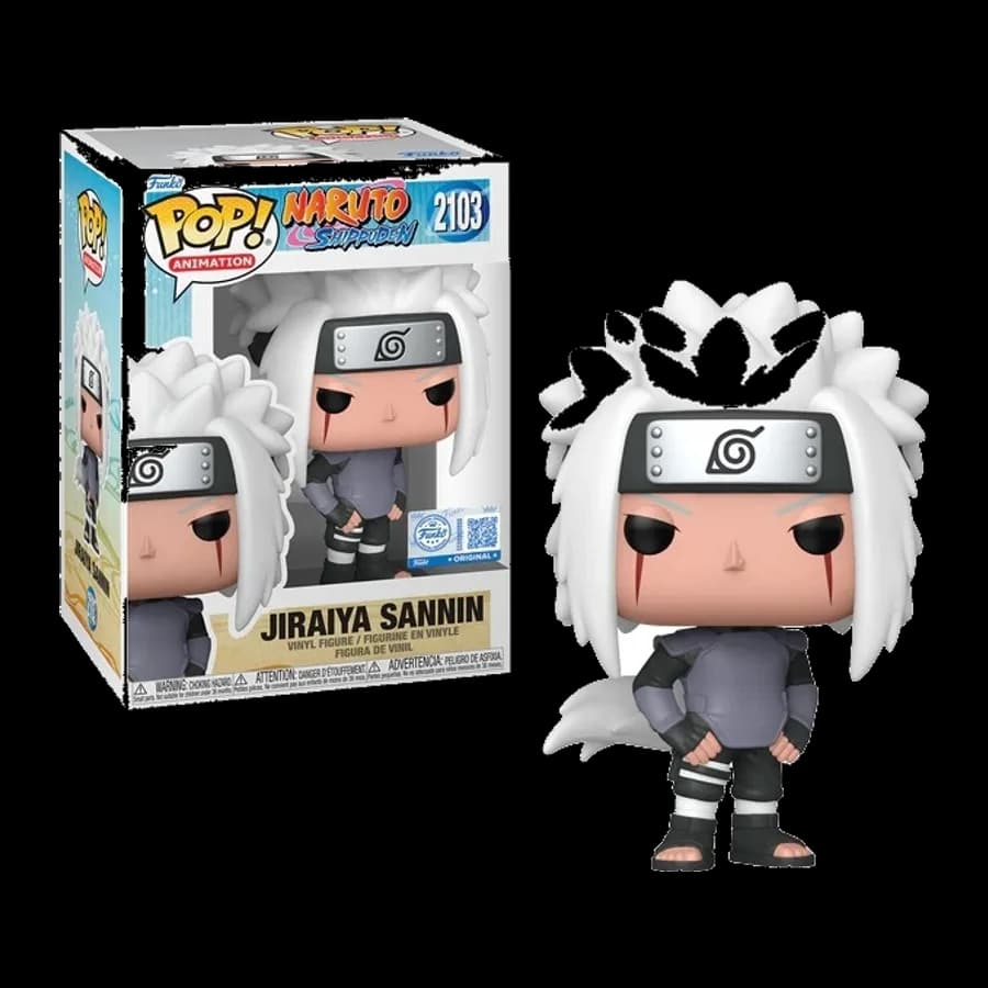 FUNKO POP! ANIMATION: NARUTO SHIPPUDEN - JIRAIYA SANNIN (SPECIAL EDITION) #2103 VINYL FIGURE