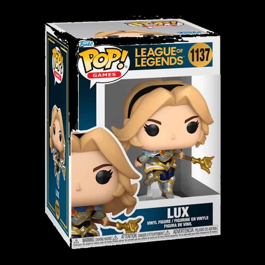 FUNKO POP! GAMES: LEAGUE OF LEGENDS - LUX #1137 VINYL FIGURE
