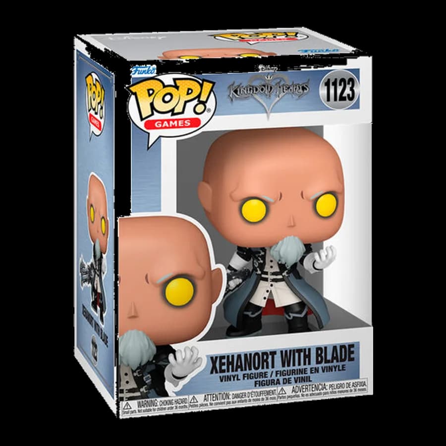 FUNKO POP! GAMES: KINGDOM HEARTS - XEHONORT WITH BLADE #1123 VINYL FIGURE