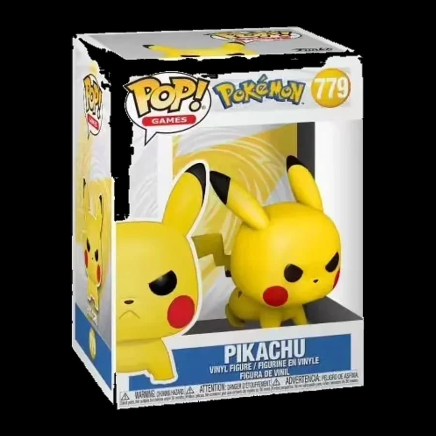 FUNKO POP! GAMES: POKEMON - PIKACHU (ATTACK STANCE) #779 VINYL FIGURE