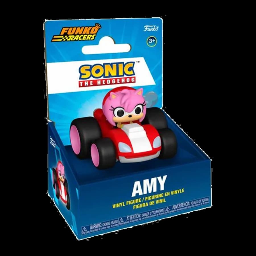 FUNKO RACERS: SONIC THE HEDGEHOG - AMY VINYL FIGURE