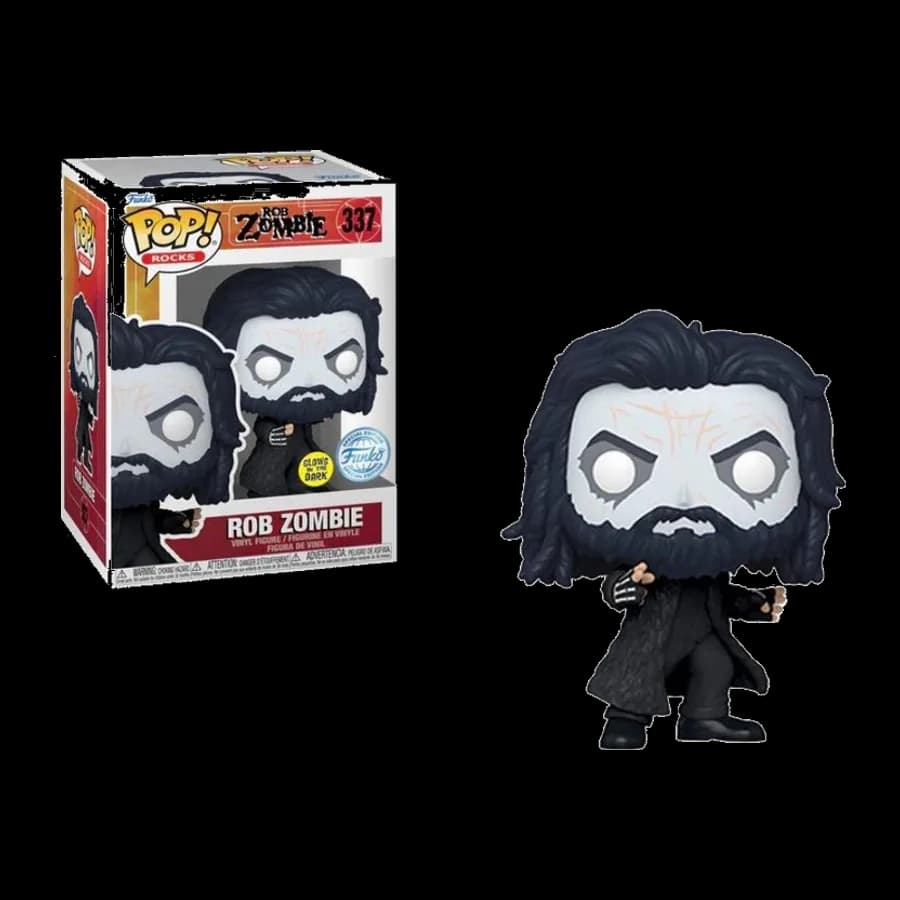 FUNKO POP! ROCKS: ROB ZOMBIE (DRAGULA) (GLOWS IN THE DARK) (SPECIAL EDITION) #337 VINYL FIGURE