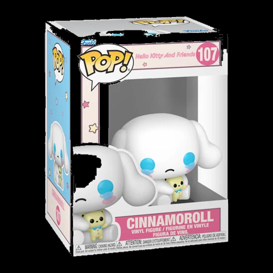 FUNKO POP! SANRIO: HELLO KITTY AND FRIENDS - CINNAMOROLL #107 VINYL FIGURE