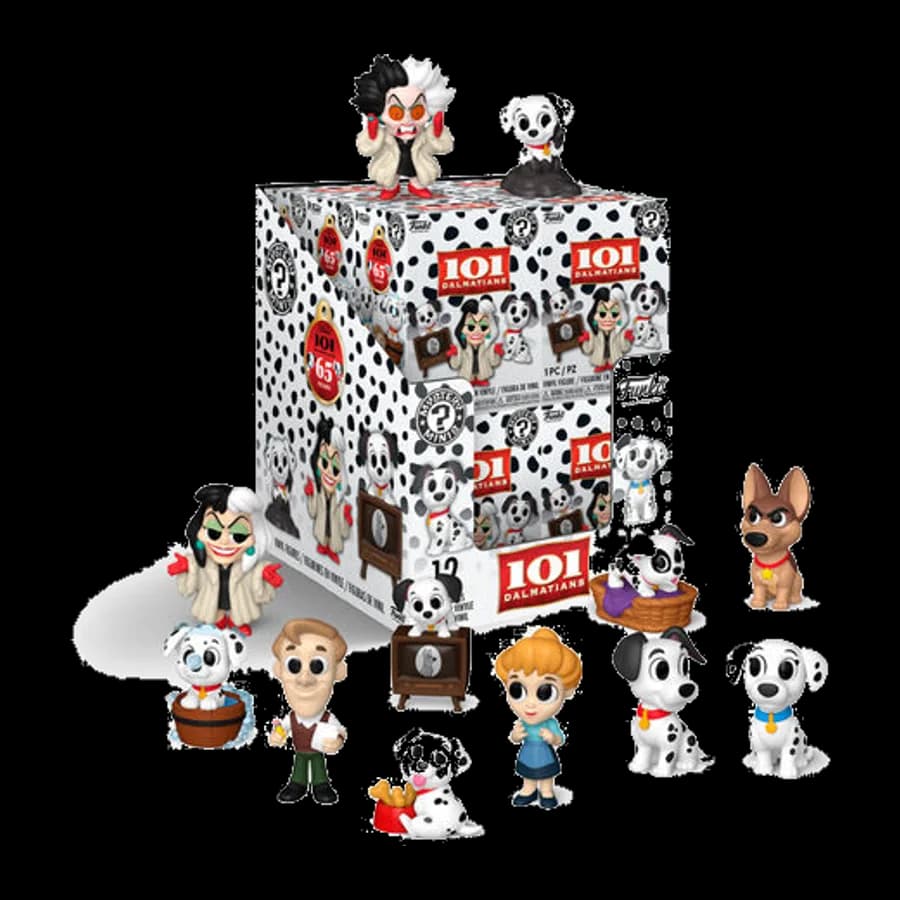 FUNKO MYSTERY MINIS: DISNEY - 101 DALMATIAN VINYL FIGURE (BLIND BOX/RANDOM)