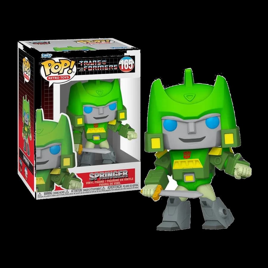 FUNKO POP! RETRO TOYS: TRANSFORMERS - SPRINGER #165 VINYL FIGURE