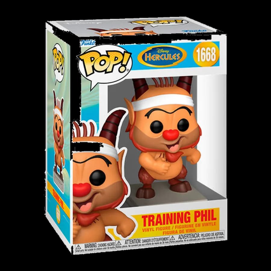 FUNKO POP! DISNEY: HERCULES - TRAINING PHIL #1668 VINYL FIGURE