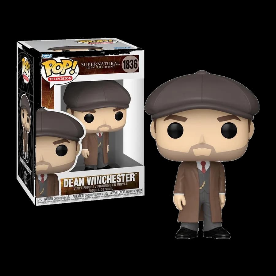 FUNKO POP! TELEVISION: SUPERNATURAL JOIN THE HUNT - DEAN WINCHESTER #1836 VINYL FIGURE