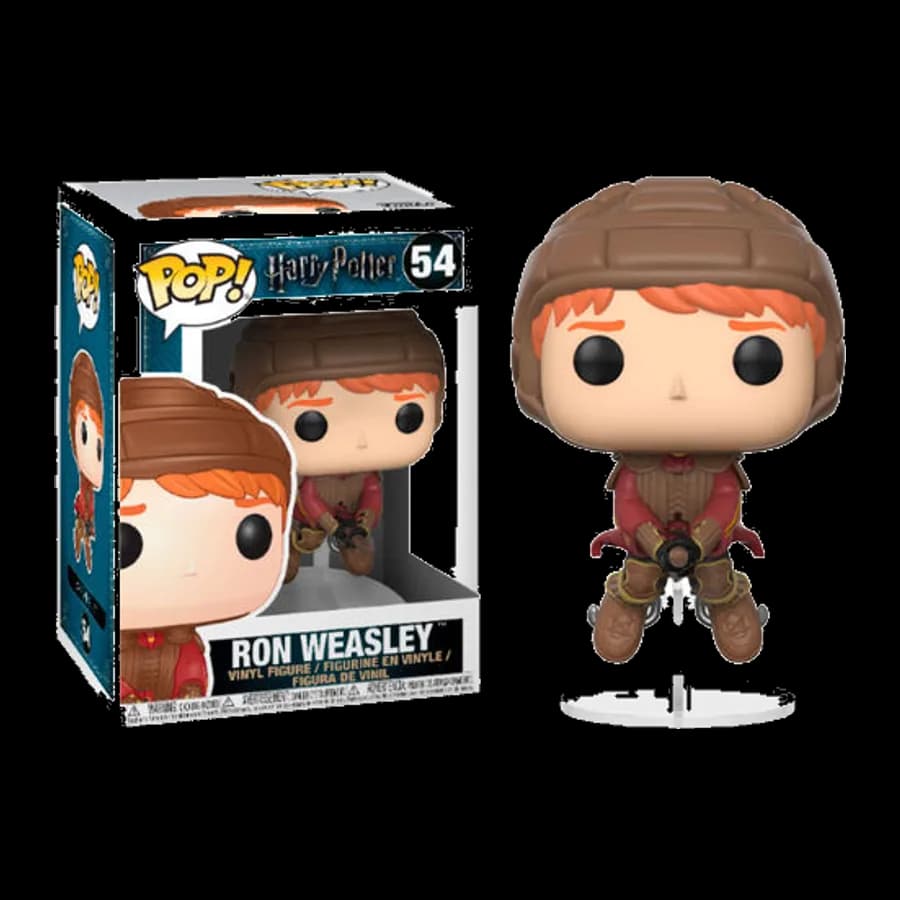 FUNKO POP! HARRY POTTER - RON WEASLEY ON BROOM #54 VINYL FIGURE