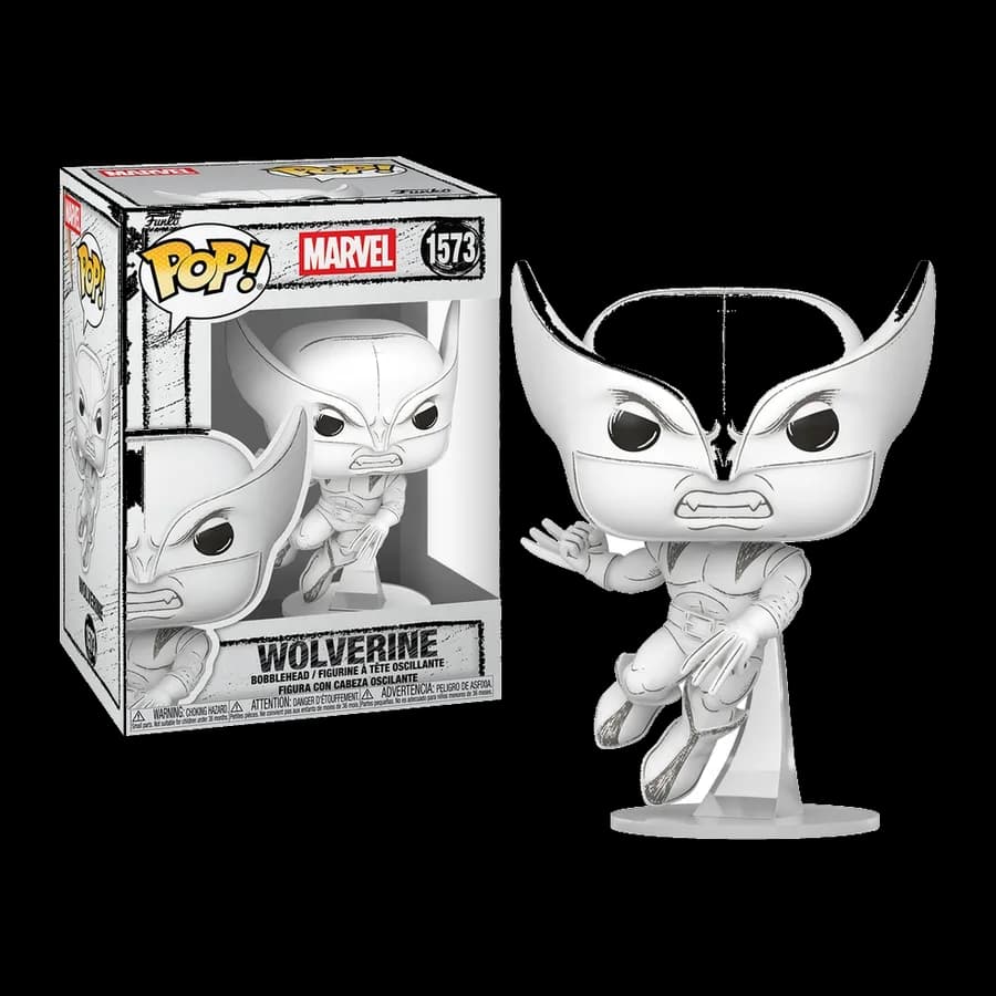 FUNKO POP! MARVEL: WOLVERINE - WOLVERINE (SKETCHED) #1573 BOBBLE-HEAD VINYL FIGURE