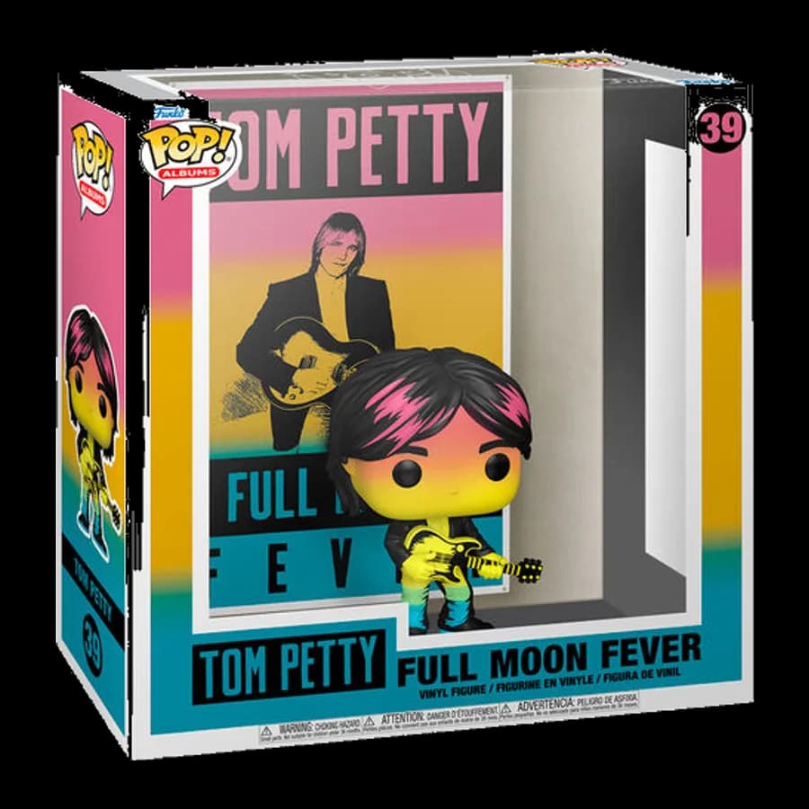 FUNKO POP! ALBUMS: TOM PETTY - FULL MOON FEVER #39 VINYL FIGURE