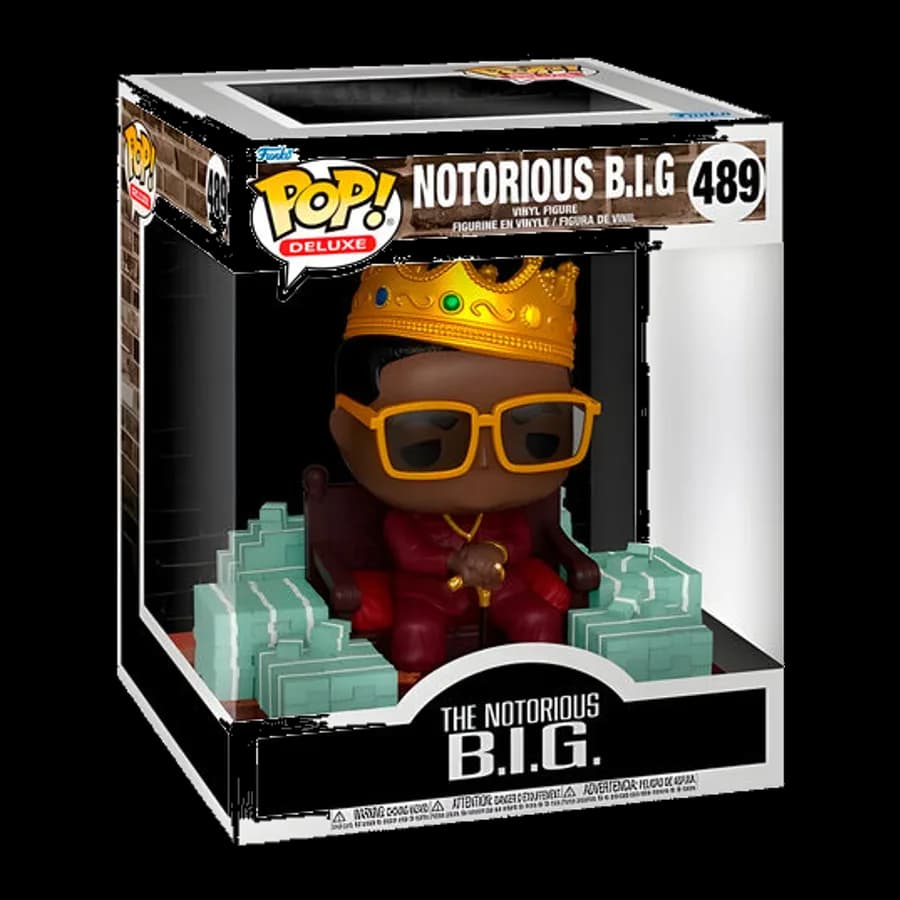 FUNKO POP! DELUXE: THE NOTORIOUS B.I.G. - NOTORIOUS B.I.G. #489 VINYL FIGURE
