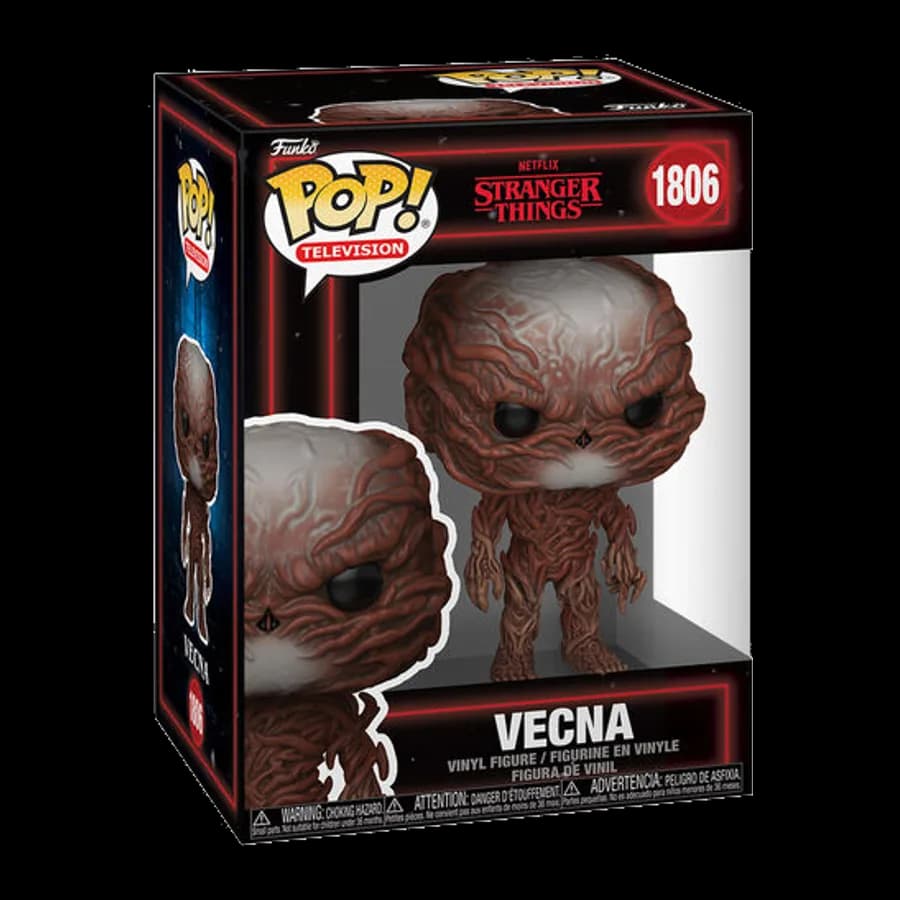 FUNKO POP! TELEVISION: STRANGER THINGS SEASON 5 - VECNA 2.0 #1806 VINYL FIGURE