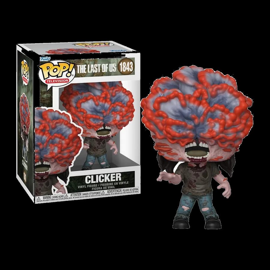 FUNKO POP! TELEVISION: THE LAST OF US - CLICKER #1843 VINYL FIGURE