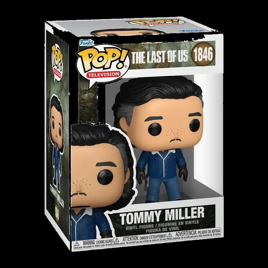 FUNKO POP! TELEVISION: THE LAST OF US - TOMMY MILLER #1846 VINYL FIGURE