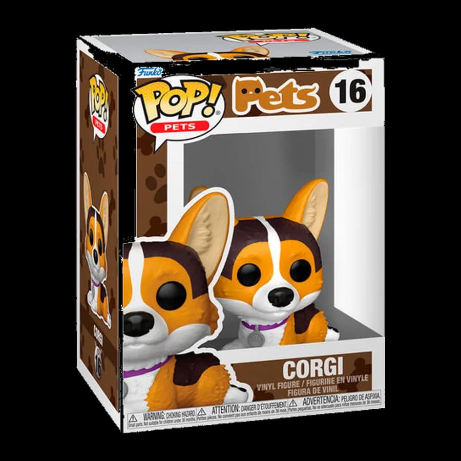 FUNKO POP! PETS: PETS - CORGI #16 VINYL FIGURE