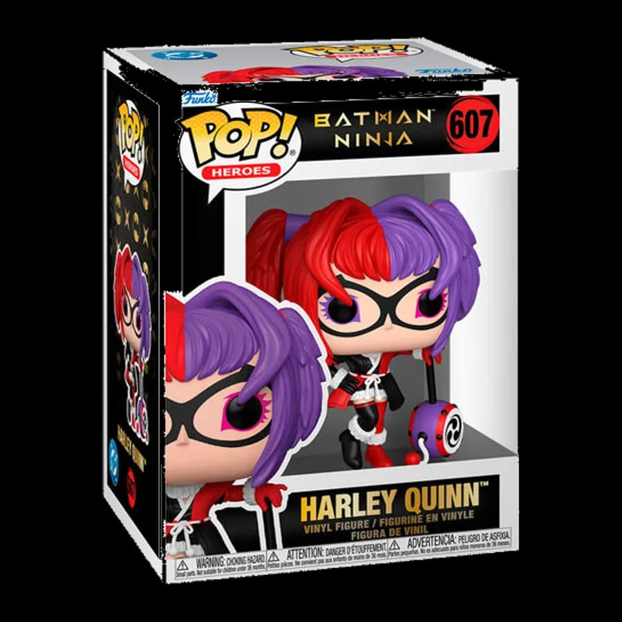 FUNKO POP! HEROES: BATMAN NINJA - HARLEY QUINN #607 VINYL FIGURE