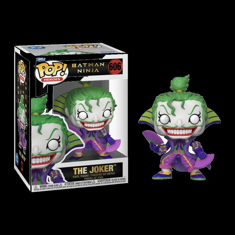 FUNKO POP! HEROES: BATMAN NINJA - THE JOKER #606 VINYL FIGURE