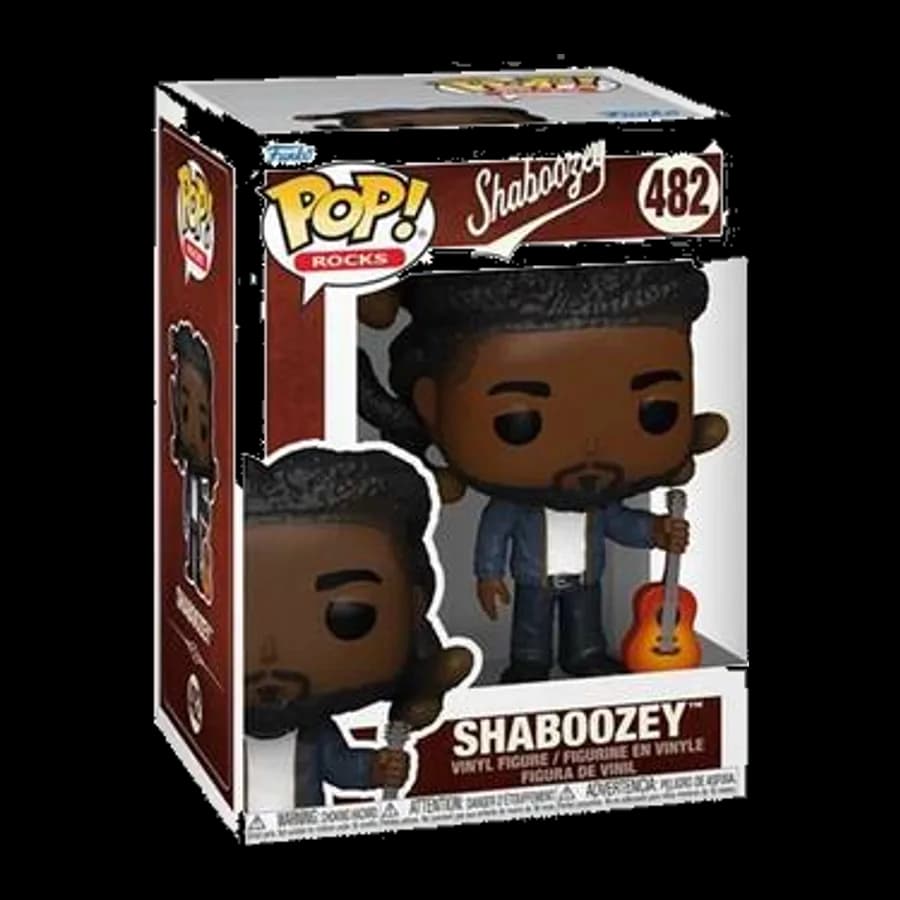 FUNKO POP! ROCKS: SHABOOZEY - SHABOOZEY #482 VINYL FIGURE