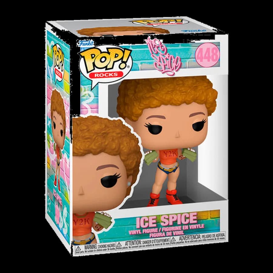 FUNKO POP! ROCKS: ICE SPICE - ICE SPICE #448 VINYL FIGURE