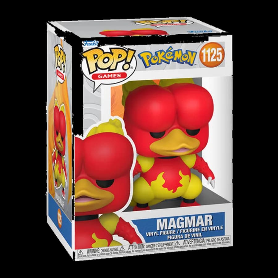 FUNKO POP! GAMES: POKEMON - MAGMAR #1125 VINYL FIGURE