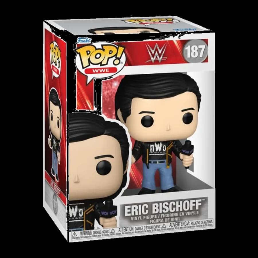 FUNKO POP! WWE: WORLD WRESTLING ENTERTAINMENT - ERIC BISCHOFF (NWO) #187 VINYL FIGURE