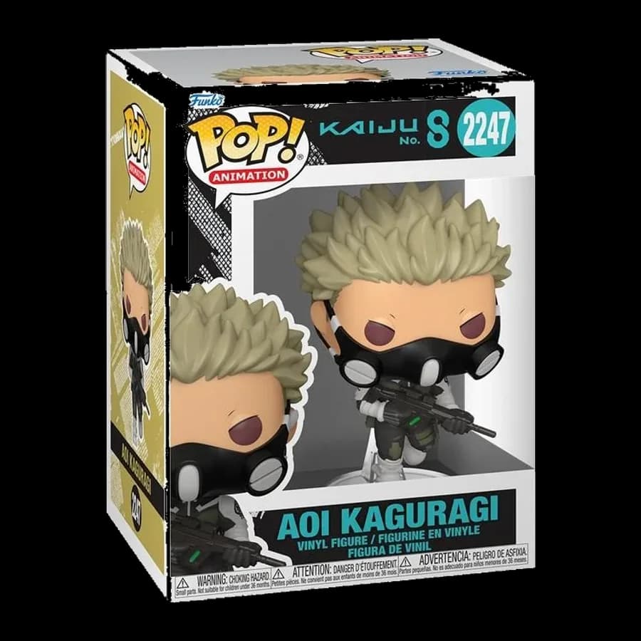 FUNKO POP! ANIMATION: KAIJU No.8 - AOI KAGURAGI #2247 VINYL FIGURE