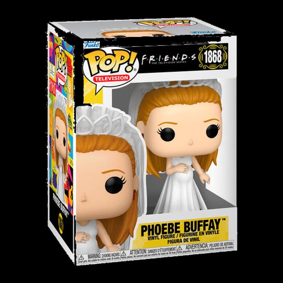 FUNKO POP! TELEVISION: FRIENDS - PHOEBE BUFFAY #1868 VINYL FIGURE