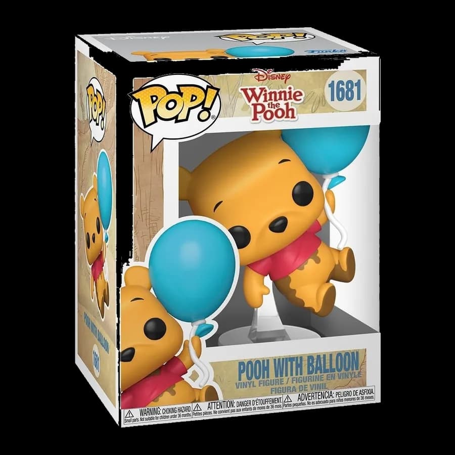 FUNKO POP! DISNEY: WINNIE THE POOH - POOH WITH BALLON #1681 VINYL FIGURE