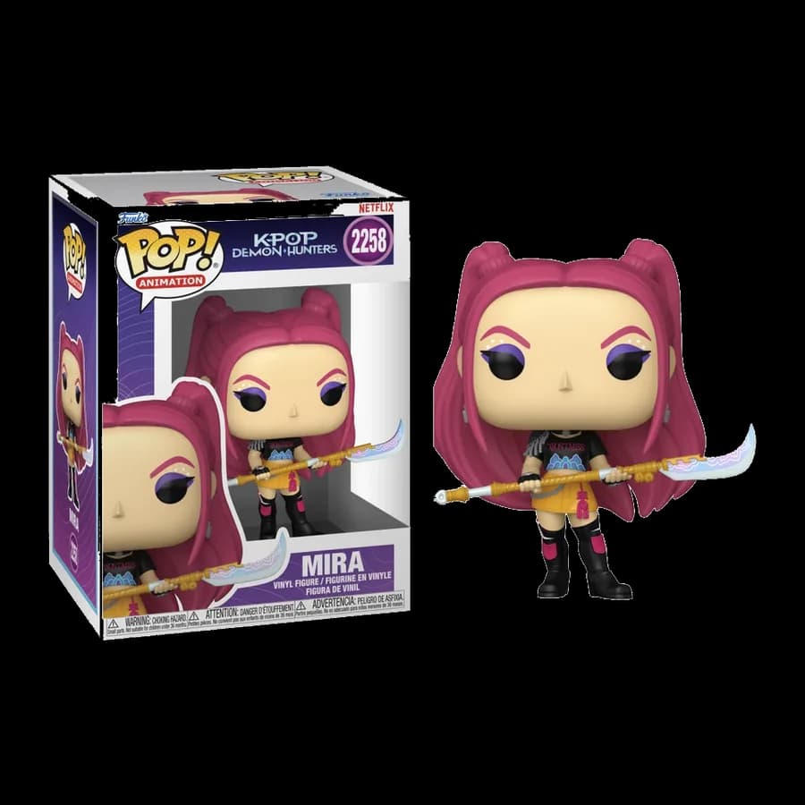 FUNKO POP! ANIMATION: K-POP DEMON HUNTERS - MIRA #2258 VINYL FIGURE
