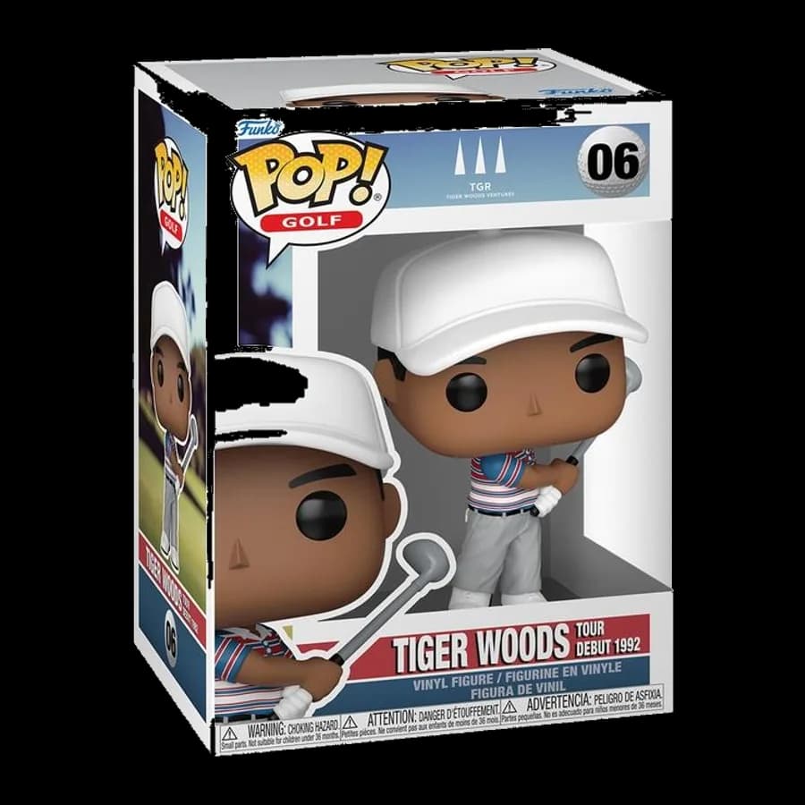 FUNKO POP! GOLF: TIGER WOODS - TIGER WOODS TOUR DEBUT 1992 #06 VINYL FIGURE