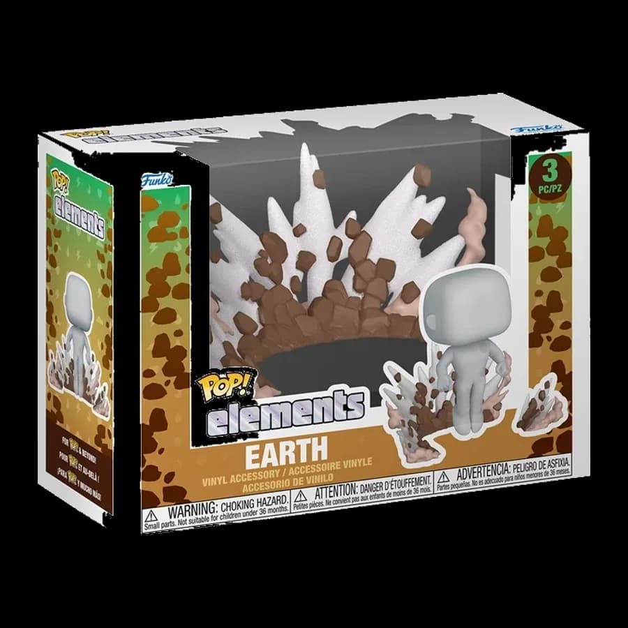 FUNKO POP! ELEMENTS: EARTH (DIRT/ROCK) VINYL ACCESSORY