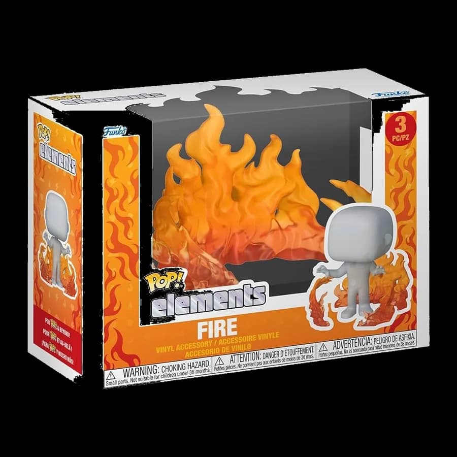 FUNKO POP! ELEMENTS: FIRE (RED) VINYL ACCESSORY