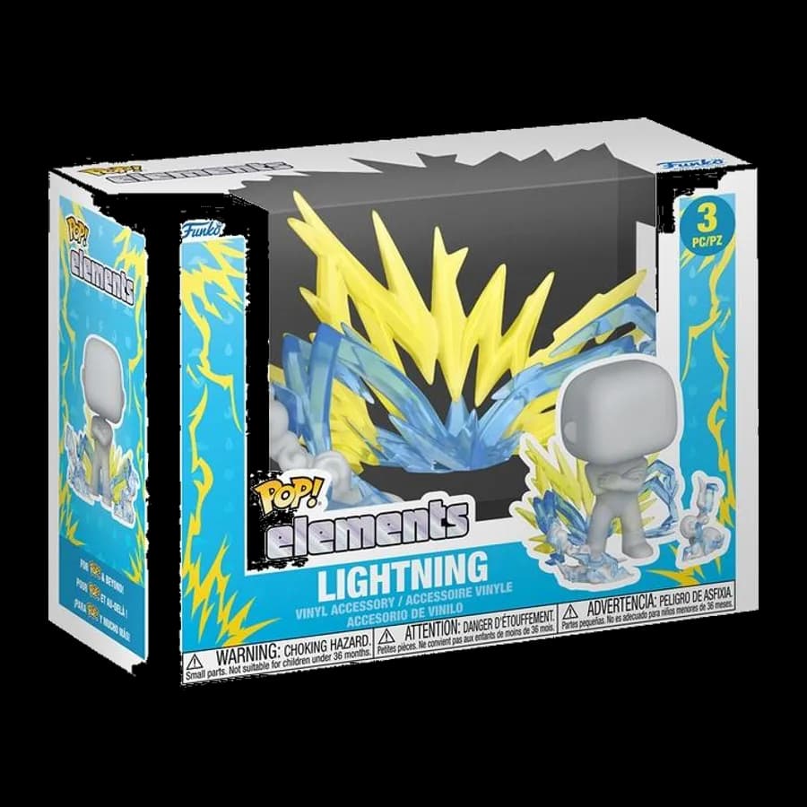 FUNKO POP! ELEMENTS: LIGHTNING (YELLOW) VINYL ACCESSORY