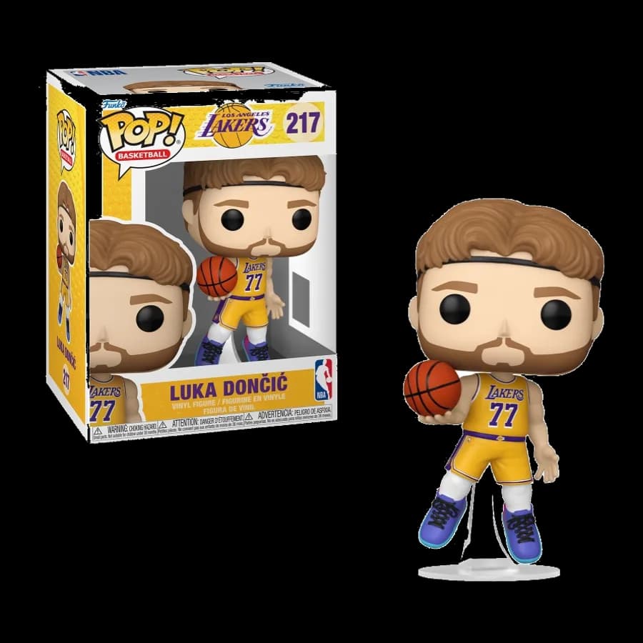 FUNKO POP! BASKETBALL: LOS ANGELES LAKERS - LUKA DONCIC #217 VINYL FIGURE