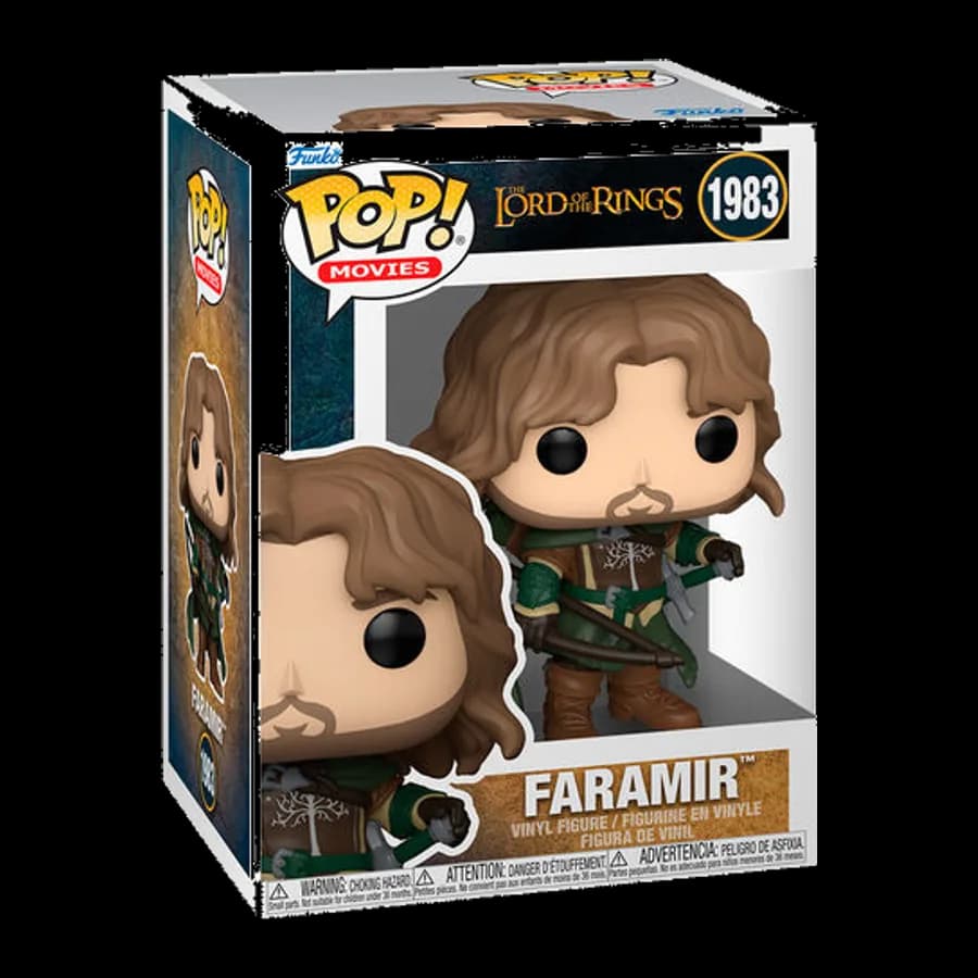 FUNKO POP! MOVIES: THE LORD OF THE RINGS - FARAMIR #1983 VINYL FIGURE