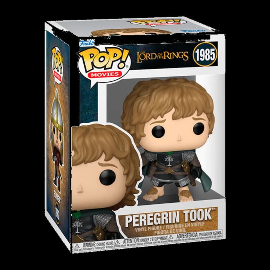 FUNKO POP! MOVIES: THE LORD OF THE RINGS - PEREGRIN TOOK #1985 VINYL FIGURE