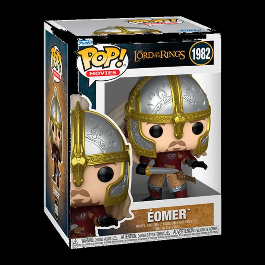 FUNKO POP! MOVIES: THE LORD OF THE RINGS - EOMER #1982 VINYL FIGURE