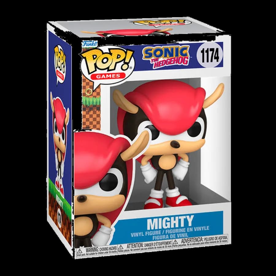 FUNKO POP! GAMES: SONIC THE HEDGEHOG - MIGHTY #1174 VINYL FIGURE
