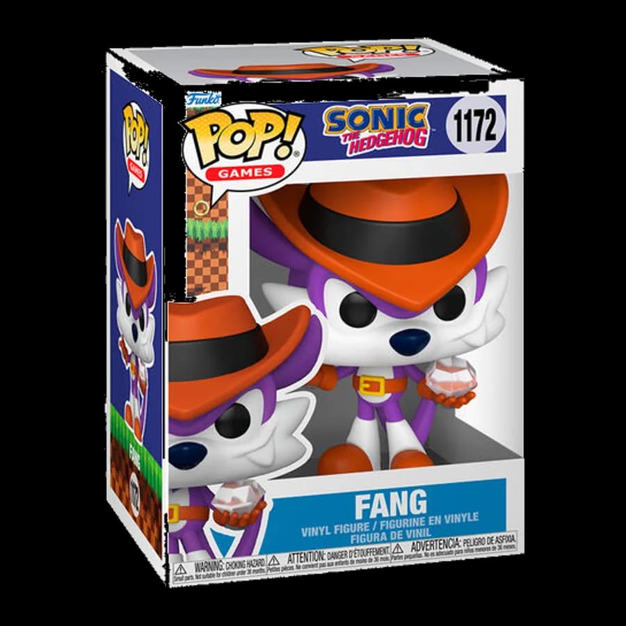 FUNKO POP! GAMES: SONIC THE HEDGEHOG - FANG #1172 VINYL FIGURE
