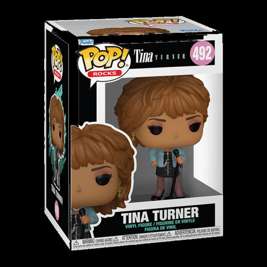 FUNKO POP! ROCKS: TINA TURNER (WHATS LOVE) #492 VINYL FIGURE