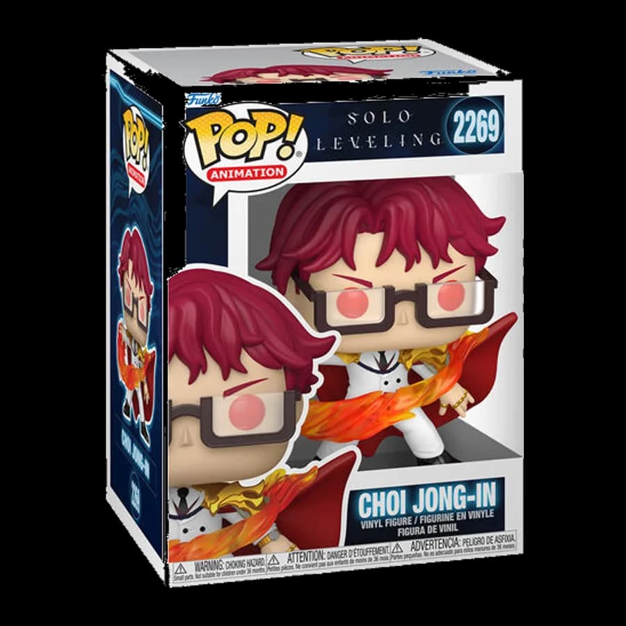 FUNKO POP! ANIMATION: SOLO LEVELING - CHOI JONG-IN #2269 VINYL FIGURE