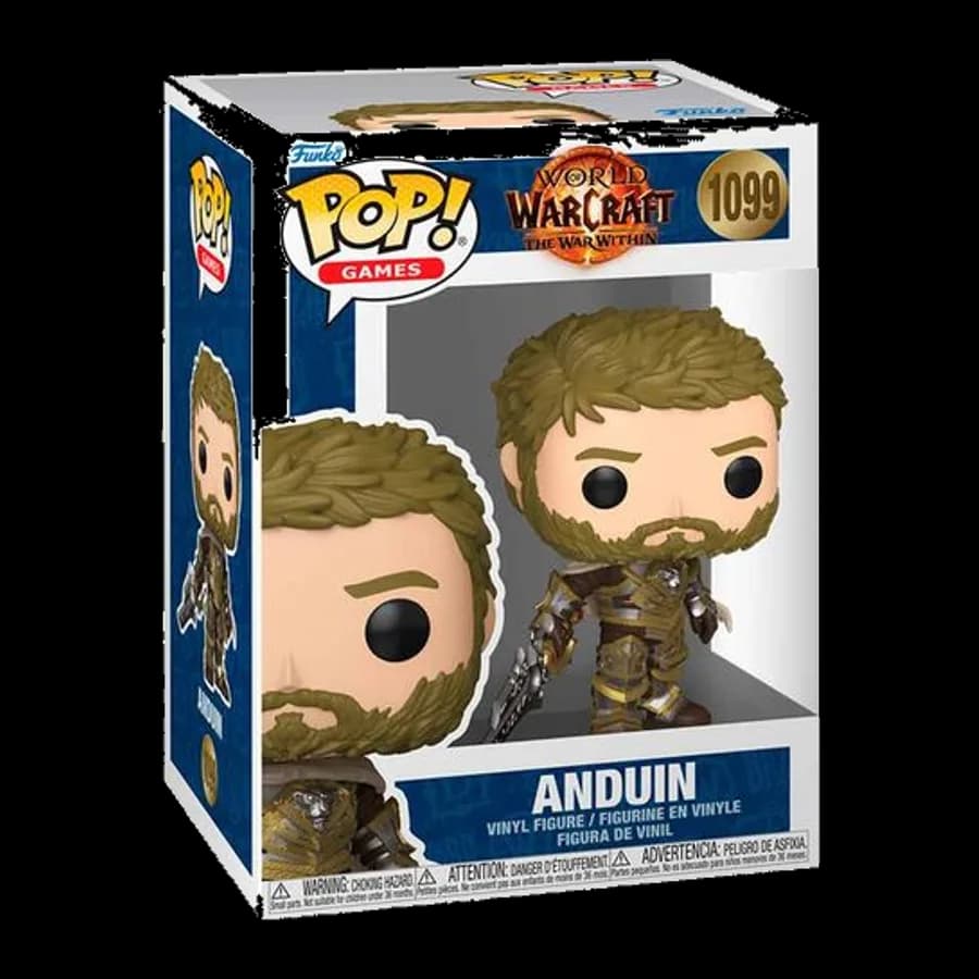 FUNKO POP! GAMES: WORLD OF WARCRAFT: THE WAR WITHIN - ANDUIN #1099 VINYL FIGURE