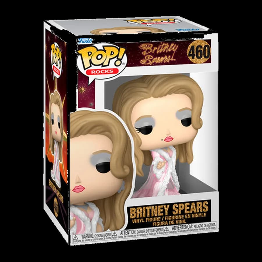 FUNKO POP! ROCKS: BRITNEY SPEARS - BRITNEY SPEARS (LUCKY) #460 VINYL FIGURE