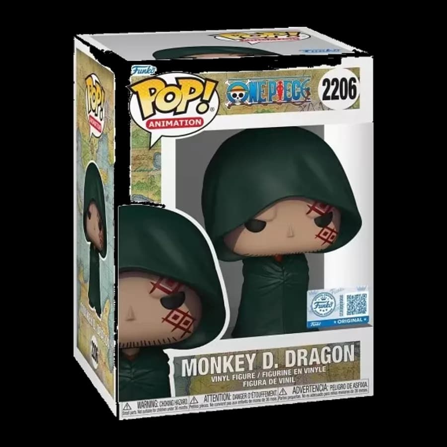 FUNKO POP! ANIMATION: ONE PIECE - MONKEY D. DRAGON (SPECIAL EDITION) #2206 VINYL FIGURE