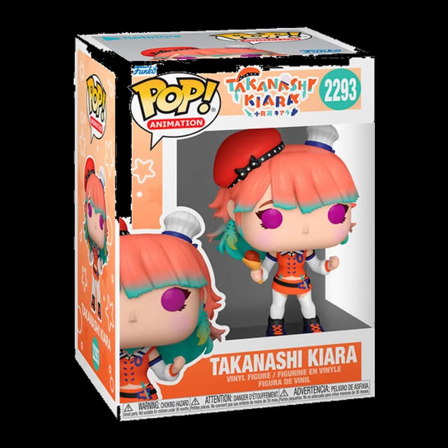 FUNKO POP! ANIMATION: HOLOLIVE - TAKANASHI KIARA #2293 VINYL FIGURE