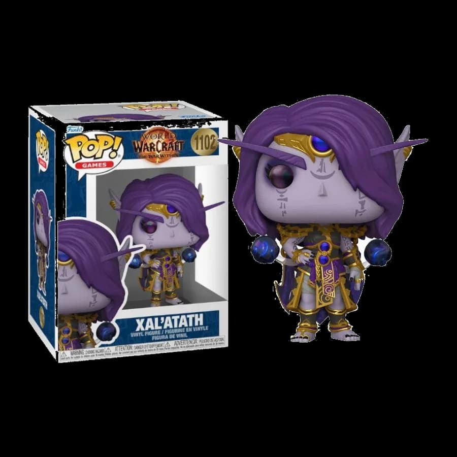 FUNKO POP! GAMES: WORLD OF WARCRAFT: THE WAR WITHIN - XAL'ATATH #1102 VINYL FIGURE