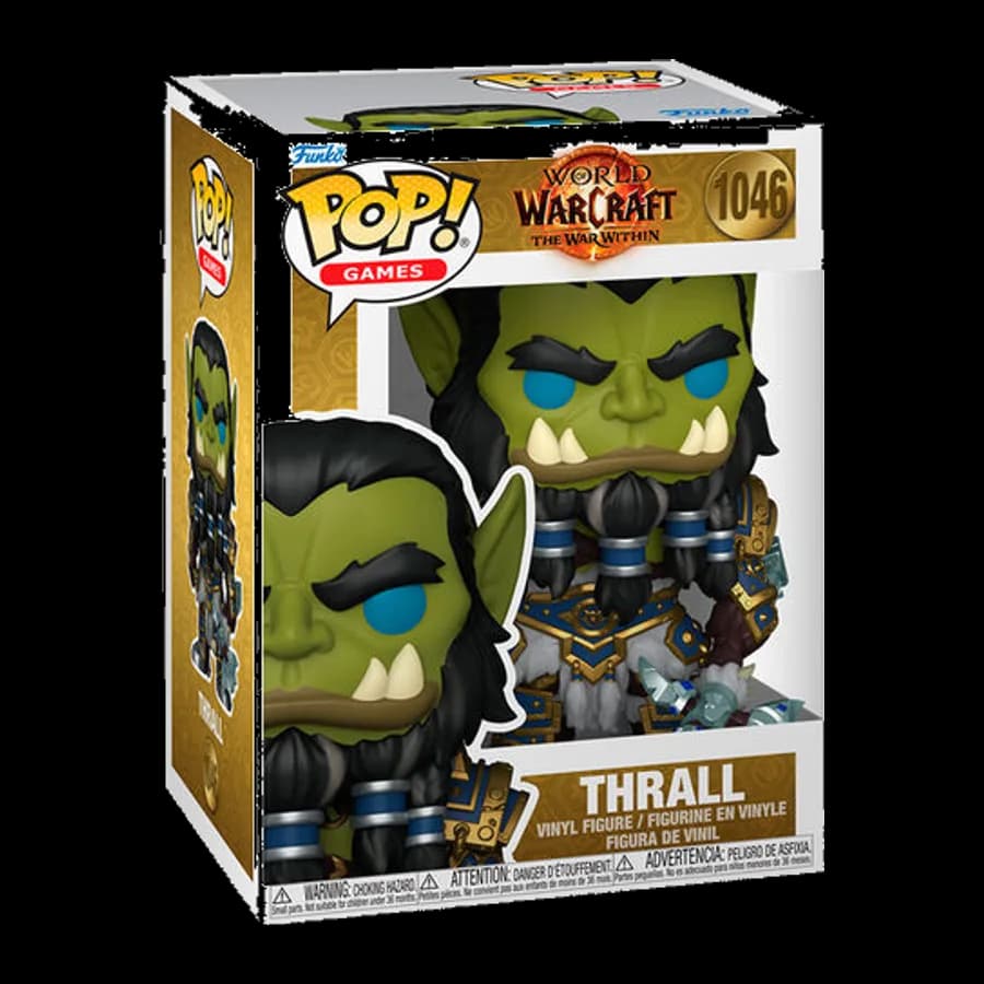 FUNKO POP! GAMES: WORLD OF WARCRAFT: THE WAR WITHIN - THRALL #1046 VINYL FIGURE