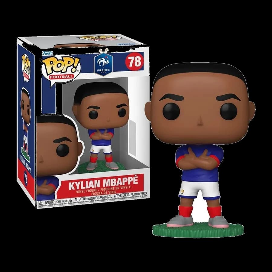 FUNKO POP! FOOTBALL: FRANCE - KYLIAN MBAPPE #78 VINYL FIGURE
