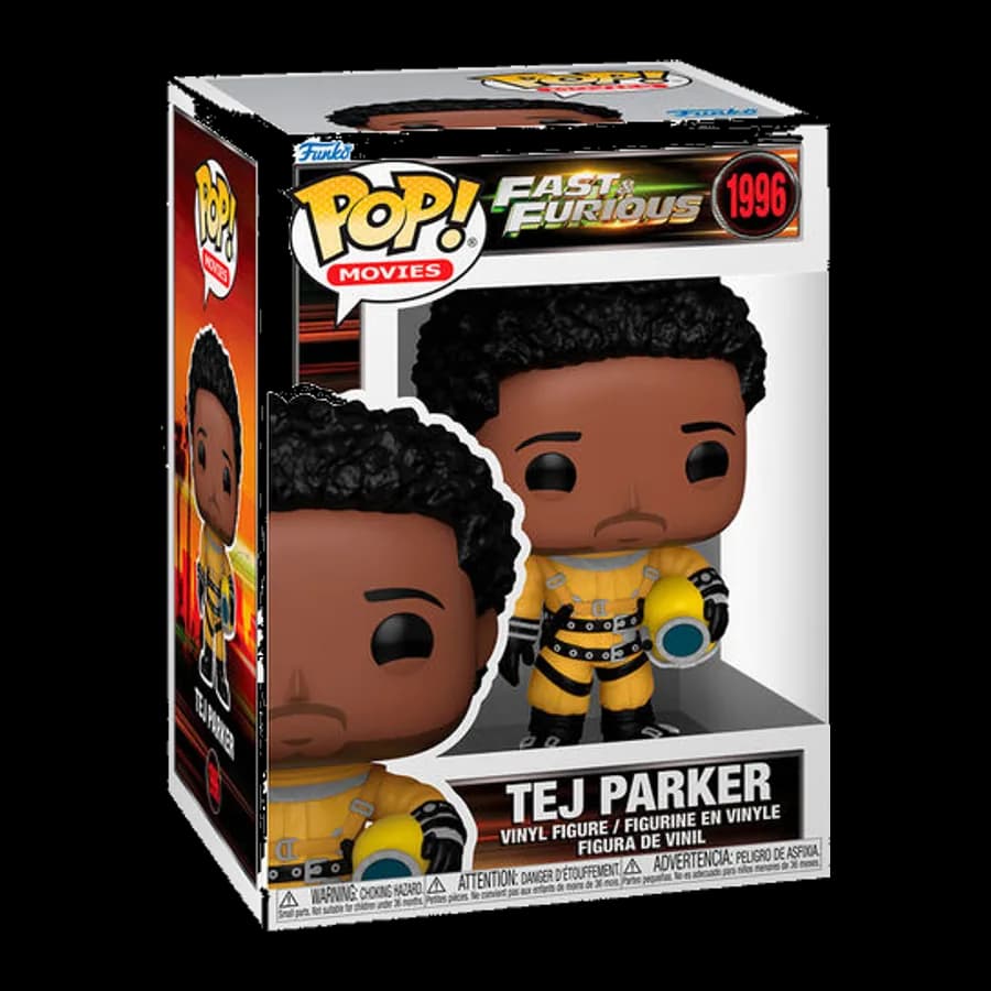 FUNKO POP! MOVIES: FAST & FURIOUS - TEJ PARKER #1996 VINYL FIGURE