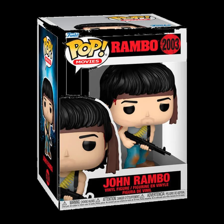 FUNKO POP! MOVIES: RAMBO - JOHN RAMBO #2003 VINYL FIGURE